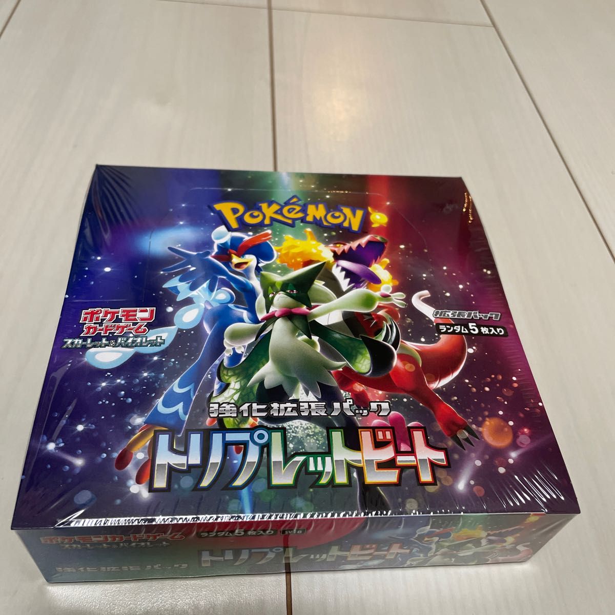 シュリンク付き未開封BOX】 ポケモンカードゲーム スカーレット