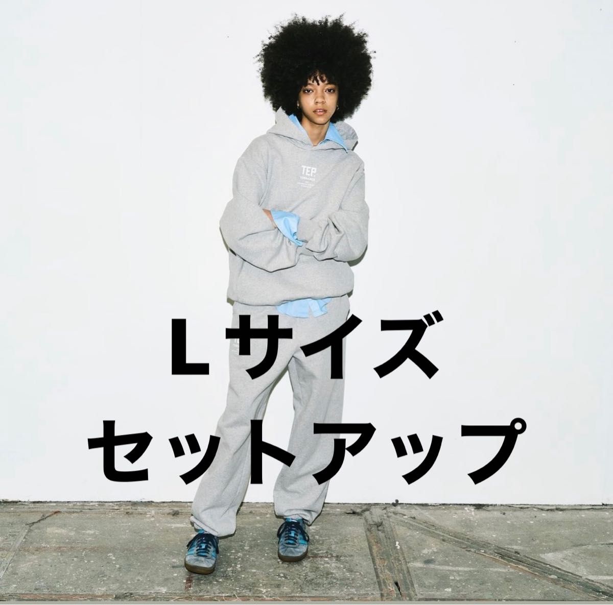 リアル Fleece エンノイ XL Lサイズ TEP City HOODIE&PANTS パンツ