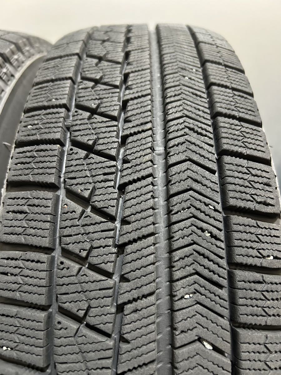 165/70R14 BRIDGESTONE/VRX 19年 トヨタ 純正スチール 14インチ 5J +39 100 4H スタッドレス バリ山 4本 ブリヂストン アクア ヴィッツ_画像7