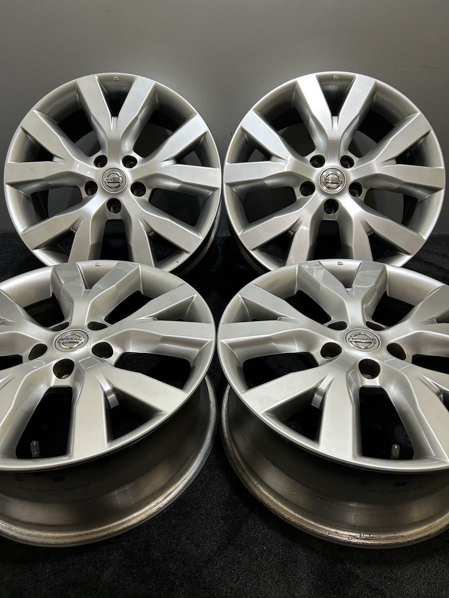 ヤフオク! - 日産 ムラーノ Z51 後期純正 18インチ 7.5J +...