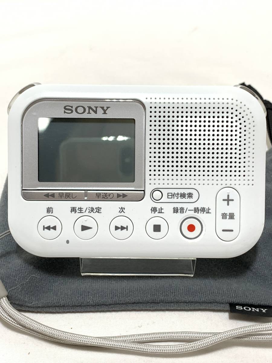 【通電OK・説明書付き】ソニーSONY ICD-LX31 メモリーカードレコーダー 005JRHC87_画像2