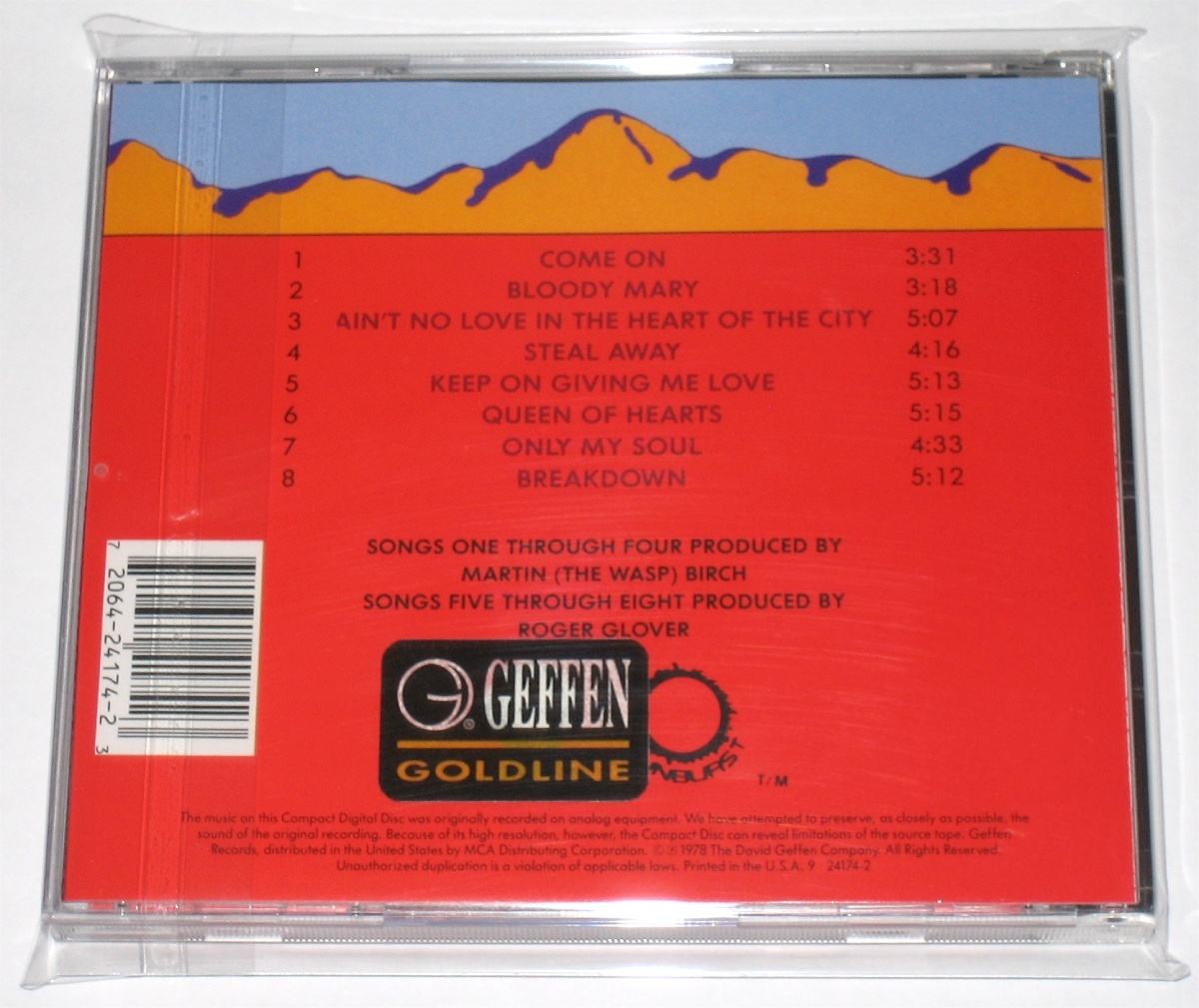 Whitesnake (ホワイトスネイク) Snakebite (スネイクバイト) [アメリカ盤CD]_画像2