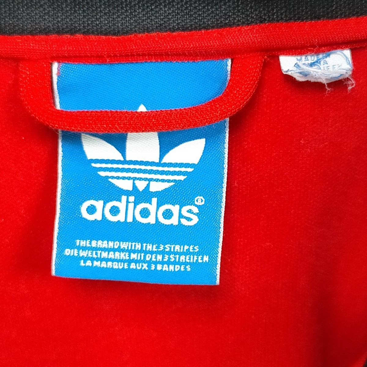 ゆったりサイズ 2XL adidas アディダス 赤 黒 レッド ブラック Red