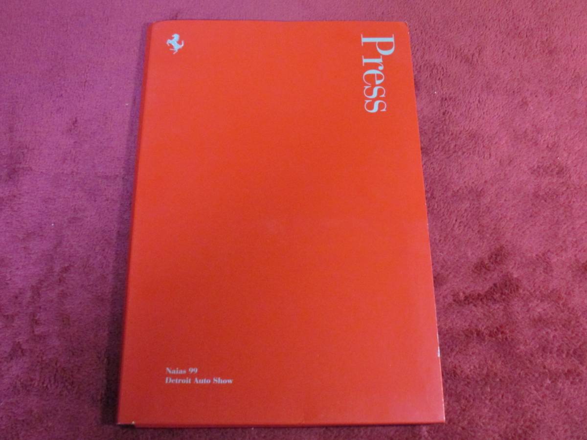 * FERRARI 1999 Heisei era 11 Press kit *