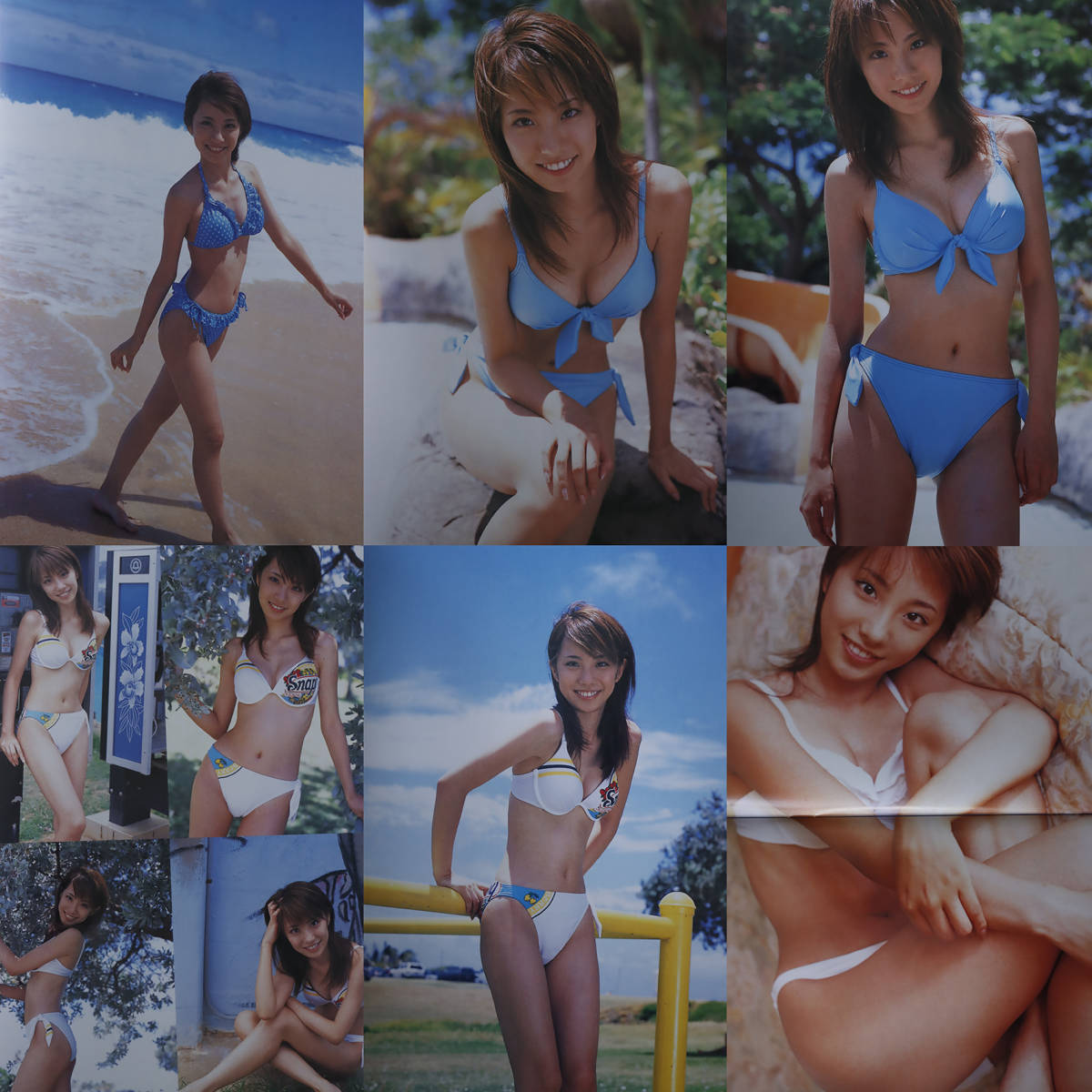 山本梓　写真集「Real Blue」2002年/ハリケンジャー_画像4