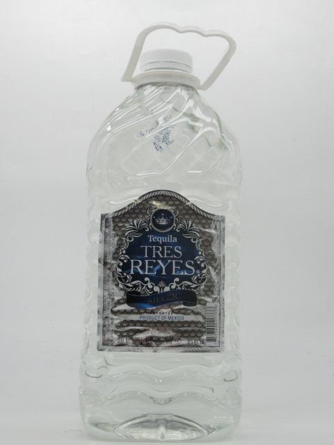 re chair tequila silver PET bottle 38 times 3785ml