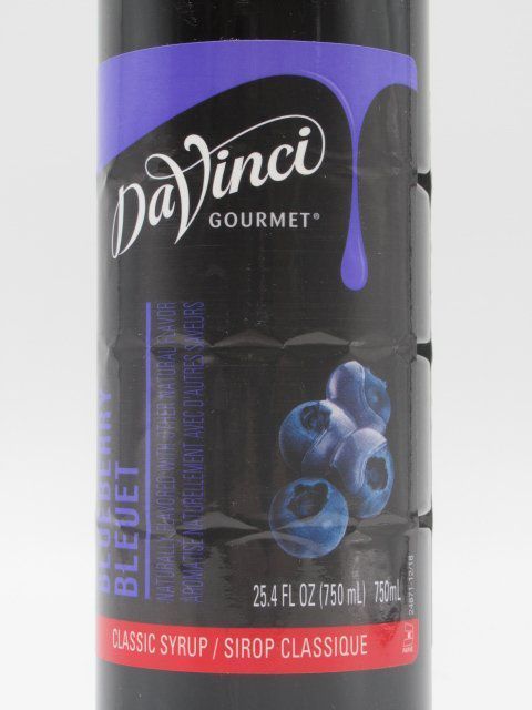  da vinchi gourmet Classic blueberry syrup 750ml