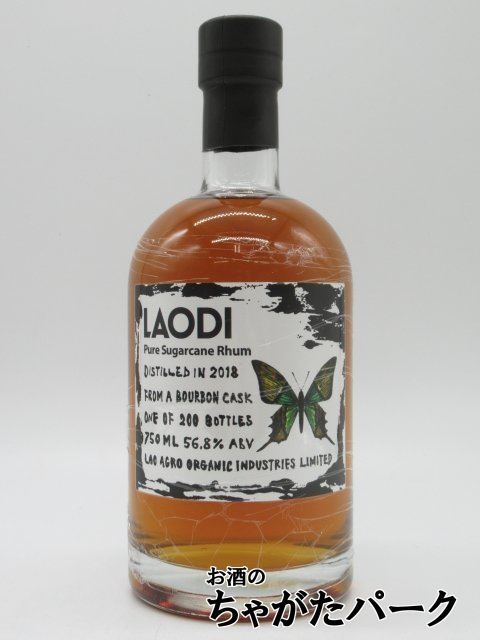 Laodi Bourbon Cask Single Cask 2018 Lamb 56,8 градусов 750 мл