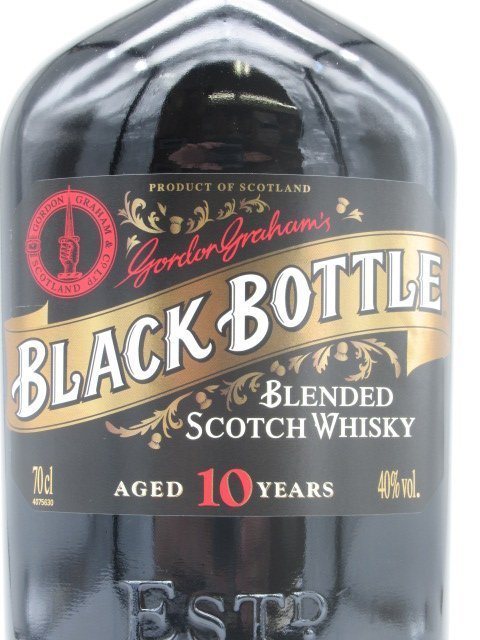  black bottle 10 year parallel goods 40 times 700ml
