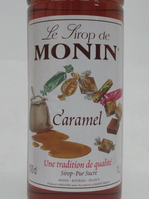 [ high capacity PET bottle ]mo naan caramel syrup 1000ml