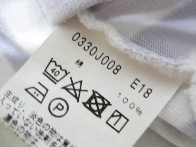 agnes b. Agnes B окантовка long T длинный рукав футболка длинный рукав белый × фиолетовый белый лиловый размер T1