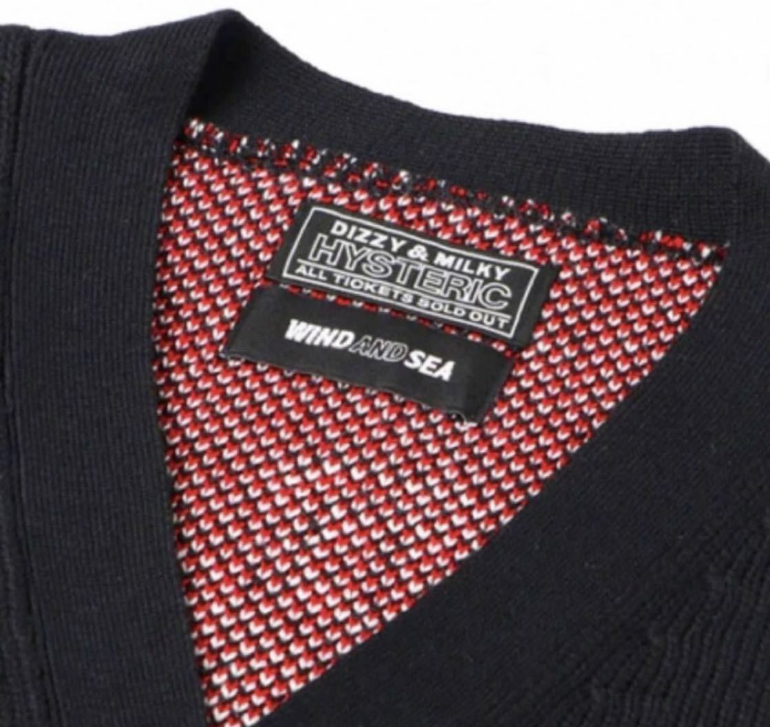 HYSTERIC GLAMOUR X WDS KNIT CARDIGAN-