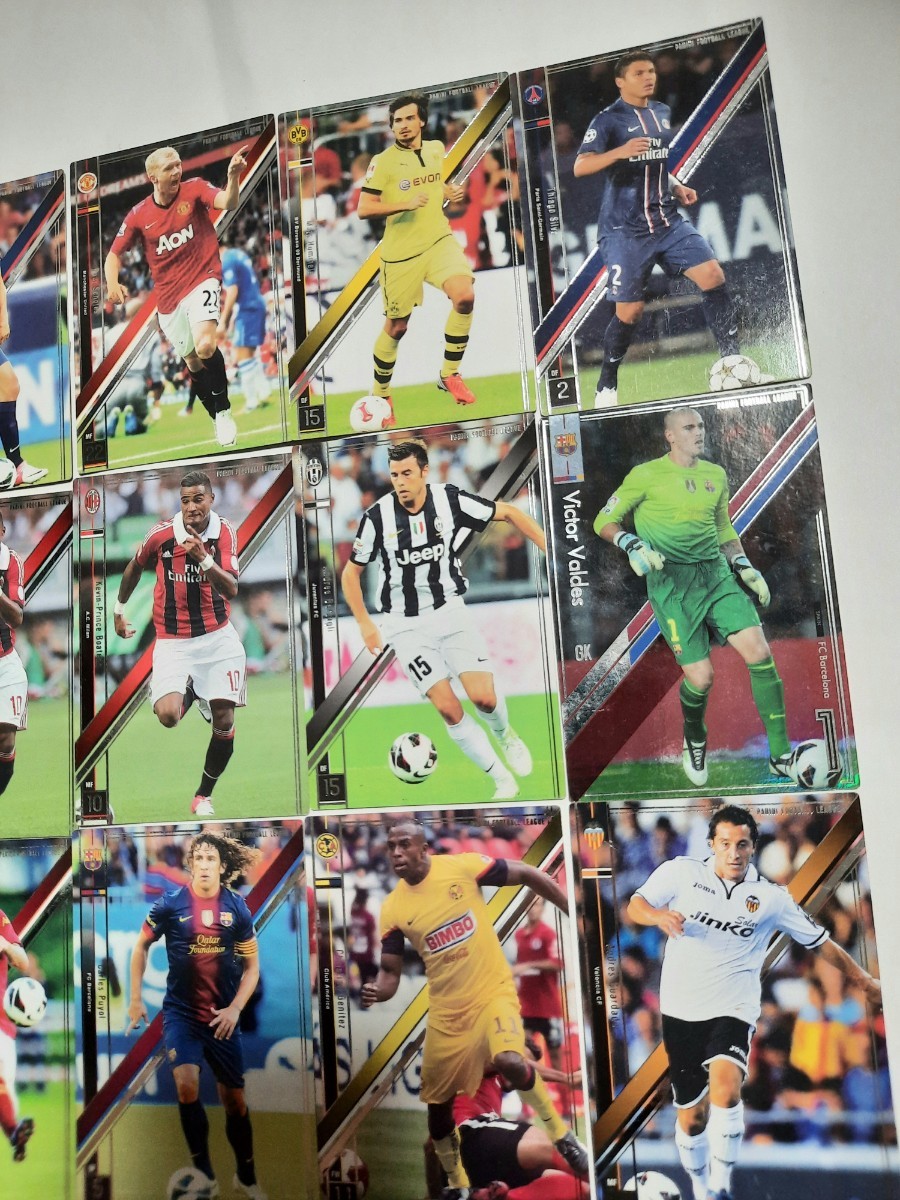 パニーニ フットボールリーグ カード サッカー選手 18枚セット ルーニー・バネガ・イブラヒモビッチ等 写真のもので全てです 