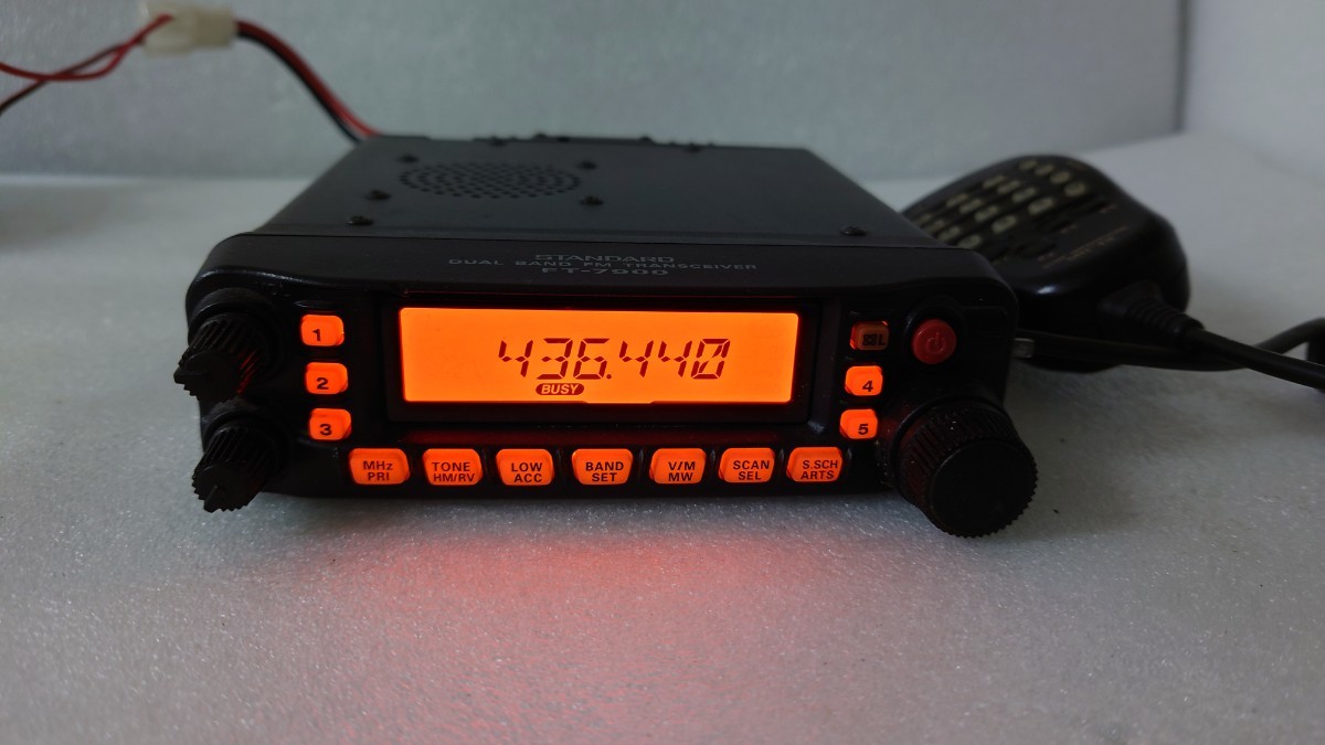 YAESU STANDARD FT-7900 トランシーバー アマチュア 無線 通電確認