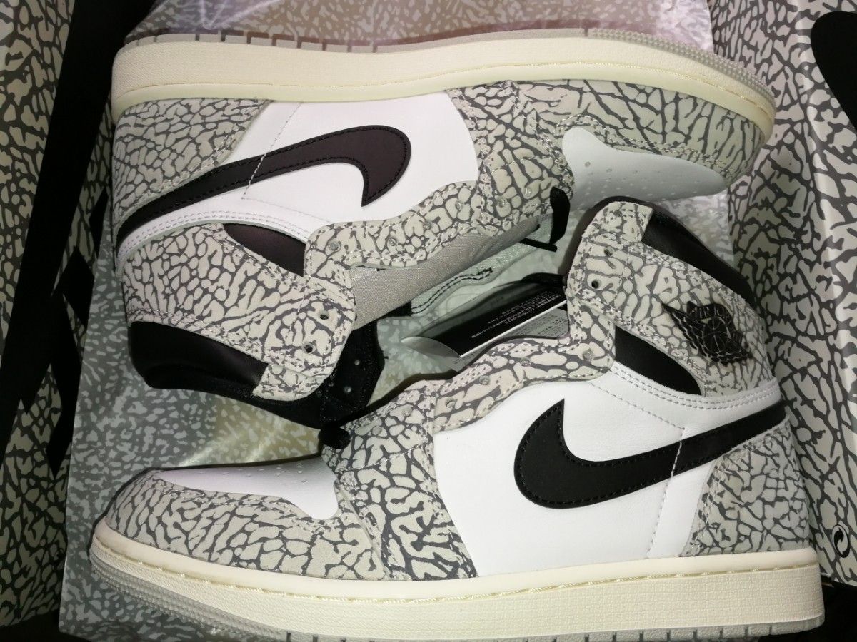 SALE/79%OFF】 NIKE エアジョーダン1レトロHIGH OG ホワイトセメント