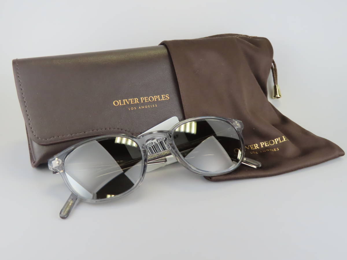ミラーグラ 新品未使用OLIVER PEOPLES Vintage Glass Fairmont Sun