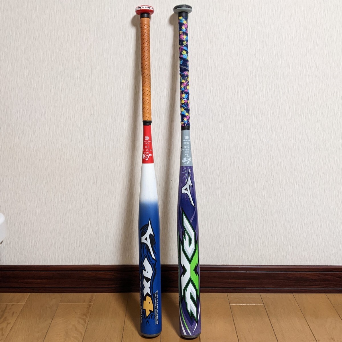 ヤフオク! - ミズノ AX4 3号用 2本セット 84cm 680g バ...