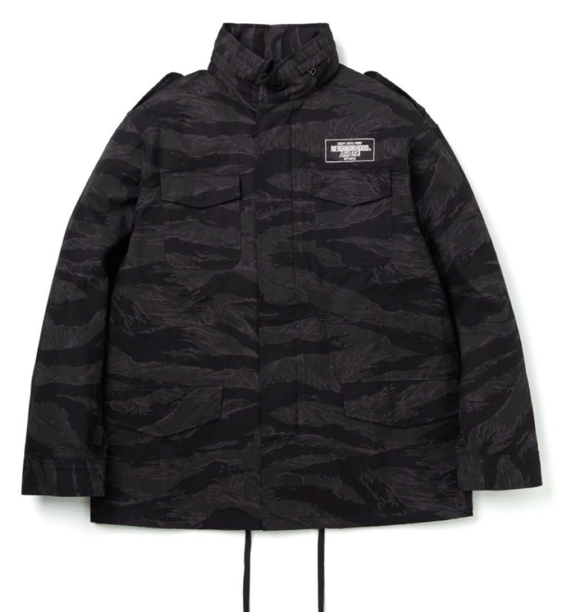 NEIGHBORHOOD WIND AND SEA M65 FIELD JACKET BLACK 限定コラボモデル 新品未使用