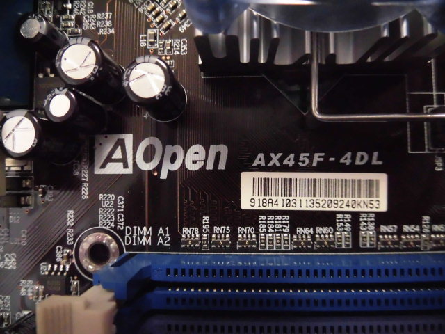 AOPEN AX45F-4DL (SiS 655FX) Socket478 ATX * condenser deterioration . taste *