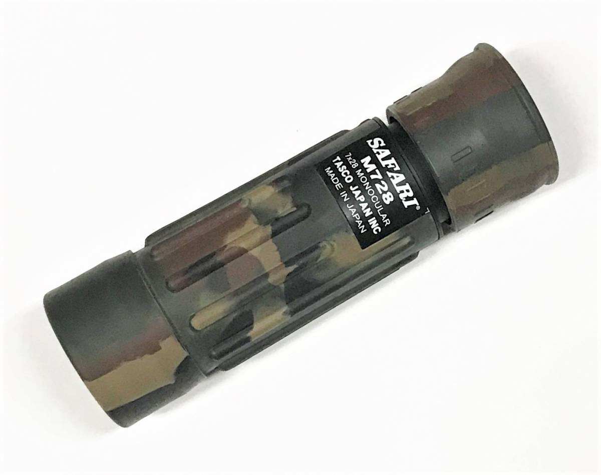 新品 サファリ ミルスケール入り 軍用単眼鏡 M728 陸上自衛隊 廃盤品 ラスト1_画像3