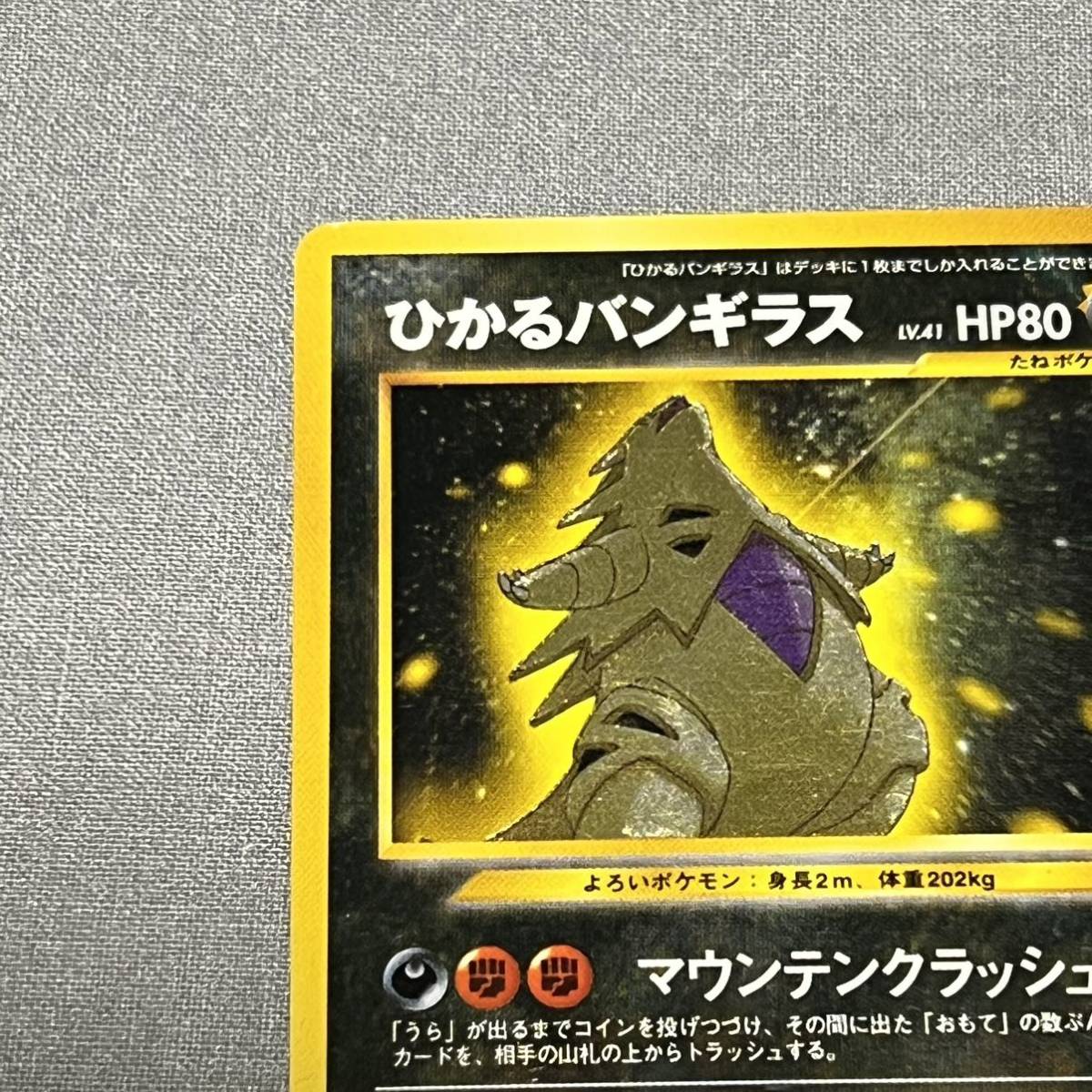 ポケモンカード ひかる バンギラス 旧裏面 No.248 ポケカ | takushi.pl