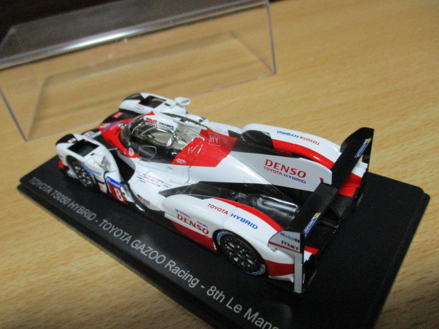 アシェット /スパーク 1/43 「 トヨタ TS050 ハイブリッド 」2017ｙル・マン #8 GAZOOレーシング ・送料 400円（レターパック発送） 難あり_画像5