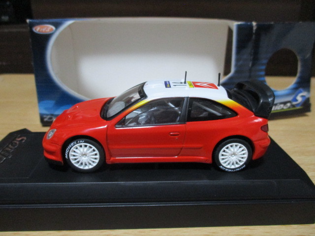  Solido 1/43 [ Citroen * Xsara ] #14 2001y WRC decal attaching * postage 400 jpy ( letter pack post service shipping )