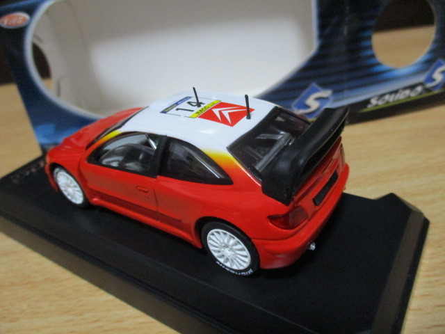  Solido 1/43 [ Citroen * Xsara ] #14 2001y WRC decal attaching * postage 400 jpy ( letter pack post service shipping )