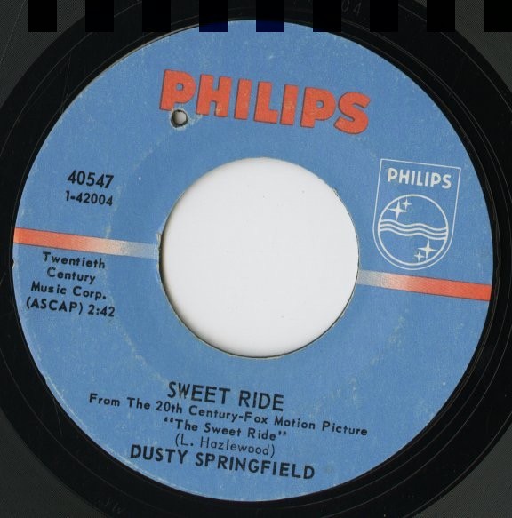 【ロック 7インチ】Dusty Springfield - Sweet Ride / No Stranger Am I [40547]_画像1