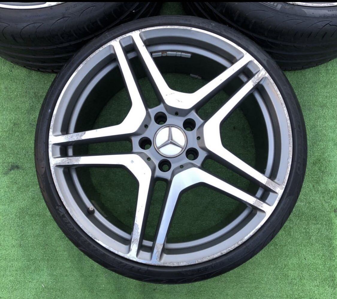 ベンツ 3本タイヤホイール 1本 (19x8.5) (225/35 ZR19) 2本(19x9.5) (265/30ZR 19) 19インチ オフセット 35 PCD 112_画像3