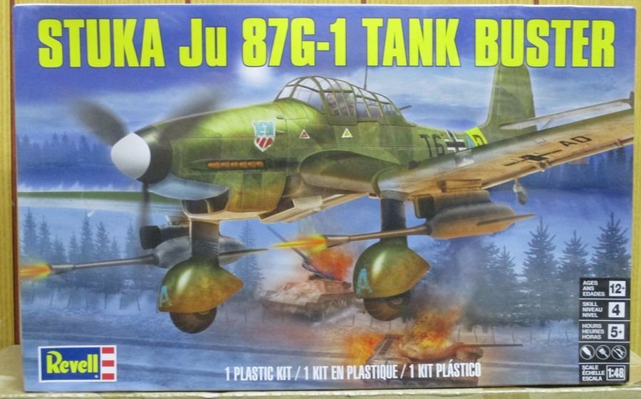 Revell ★ 1/48 ドイツ空軍 Ju87G-1 スツーカ_画像1