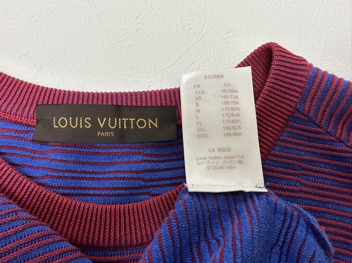 極美品 LOUIS VUITTON ルイ・ヴィトン エピクルーネック ニット