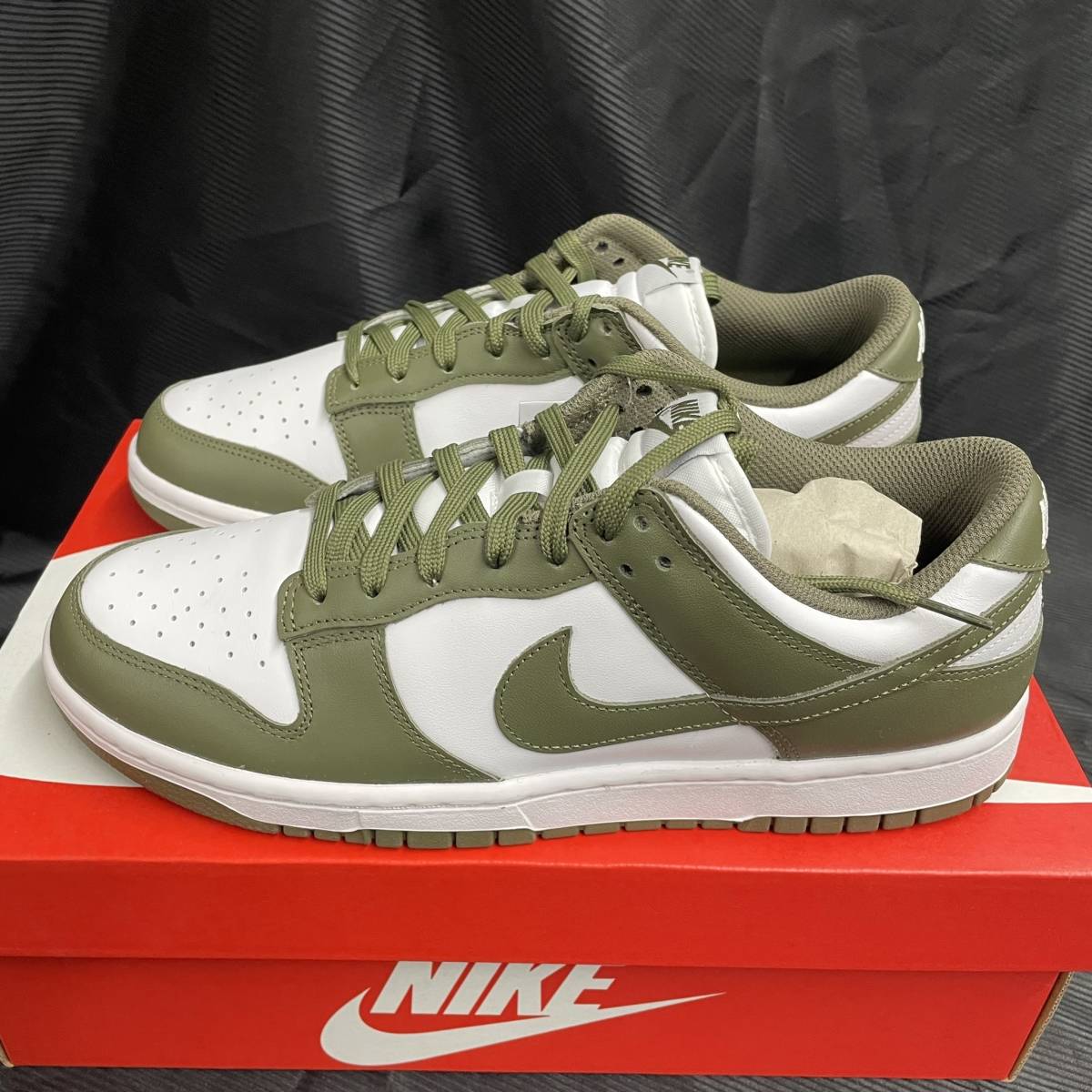 NIKE WMNS DUNK LOW Medium Olive DD1503-120 28cm ナイキウィメンズ