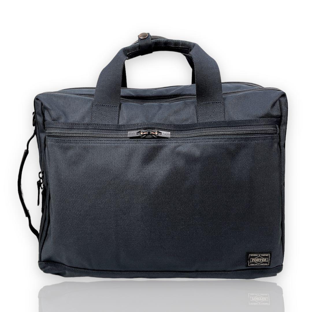 取寄商品 PORTER ポーター ステージ 3way ネイビー ブリーフケース