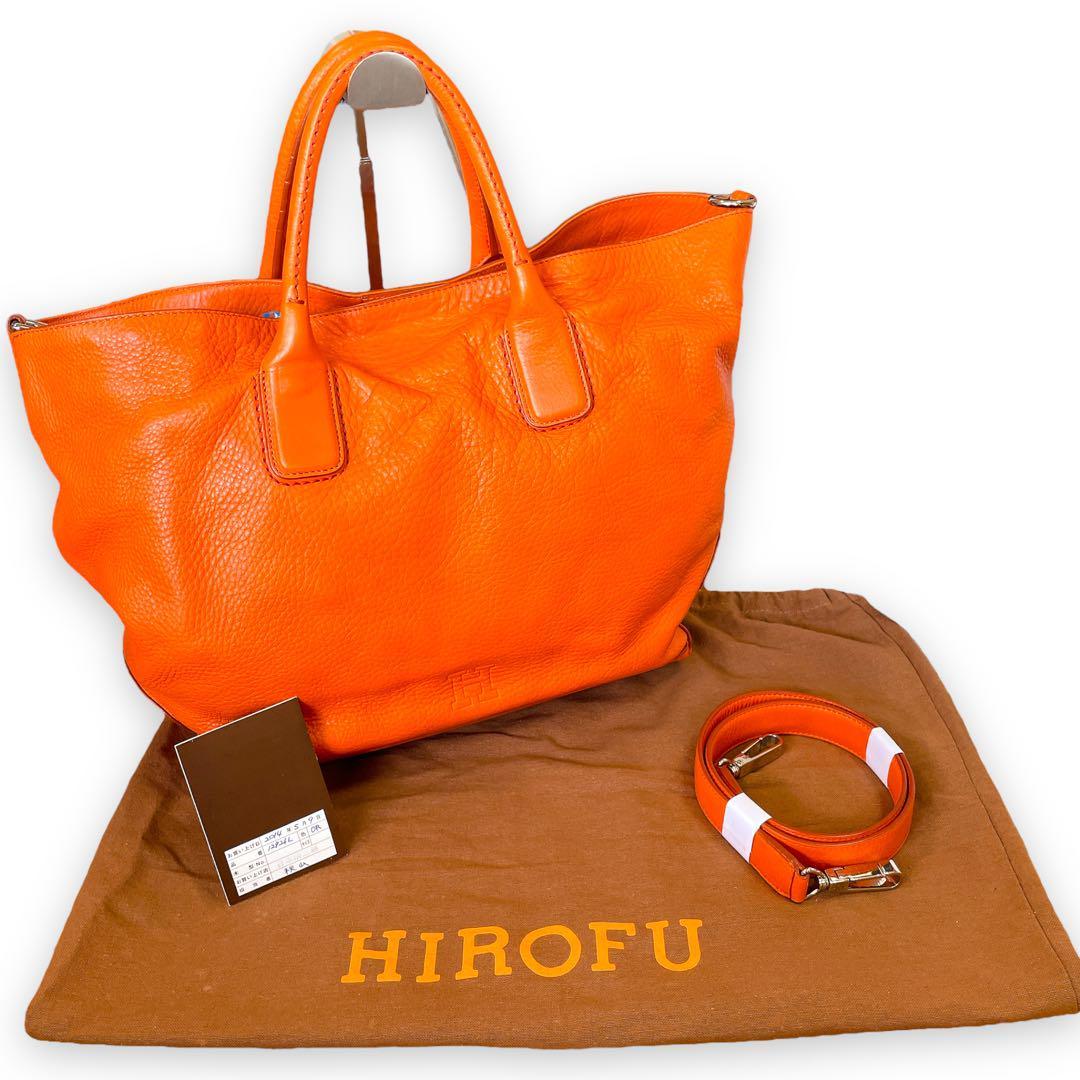 HIROFU ヒロフ デュオ レザートートバッグ L 本革 ビジネスバッグ