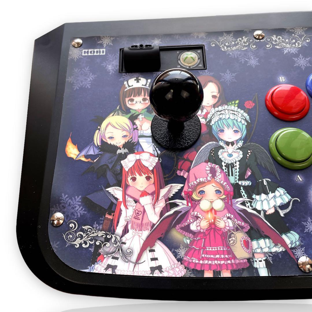 美品 レア 限定 Xbox360 HORI HX3-63 デススマイルズ2X アーケード