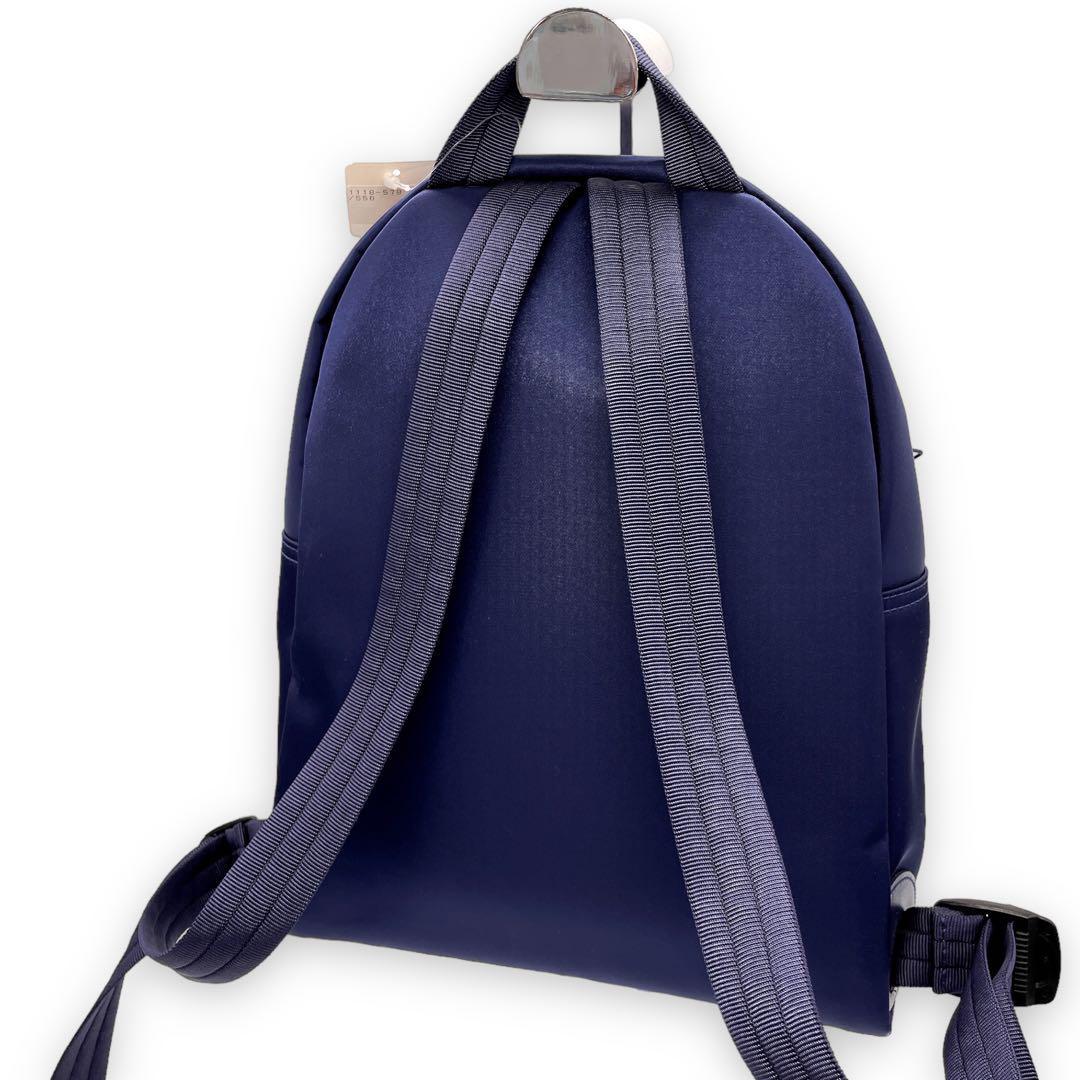  unused beautiful goods LONGCHAMP Long Champ navy blue color navy rucksack Day Pack commuting going to school stylish fashion . recommendation 