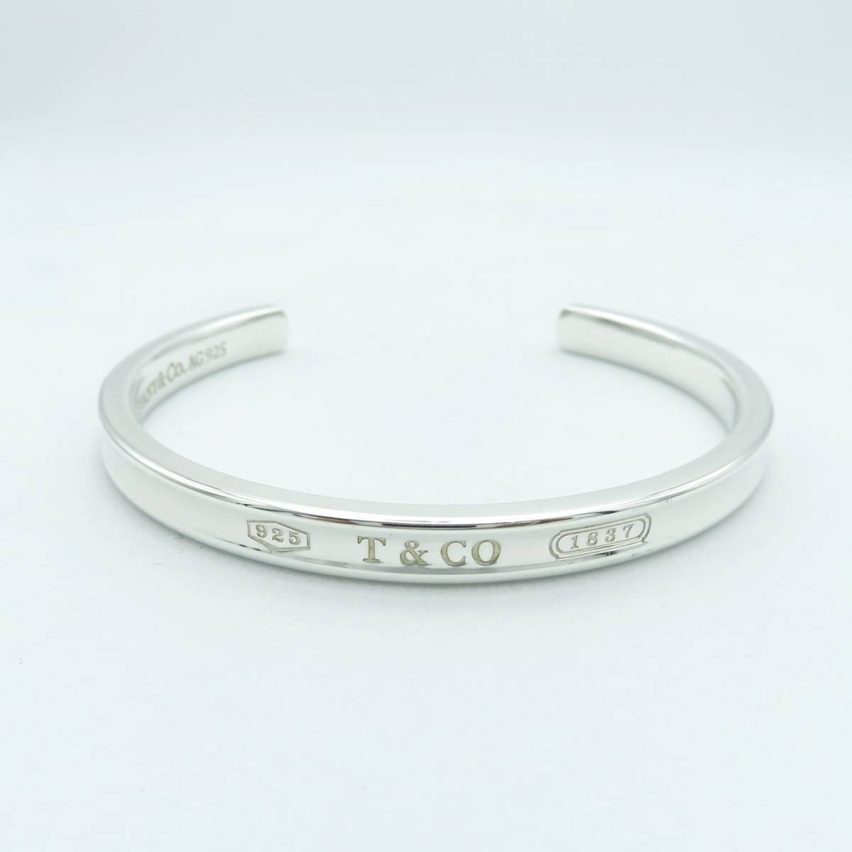 送料無料】 美品 Tiffany&Co. ヴィンテージ ティファニー ナロー カフ
