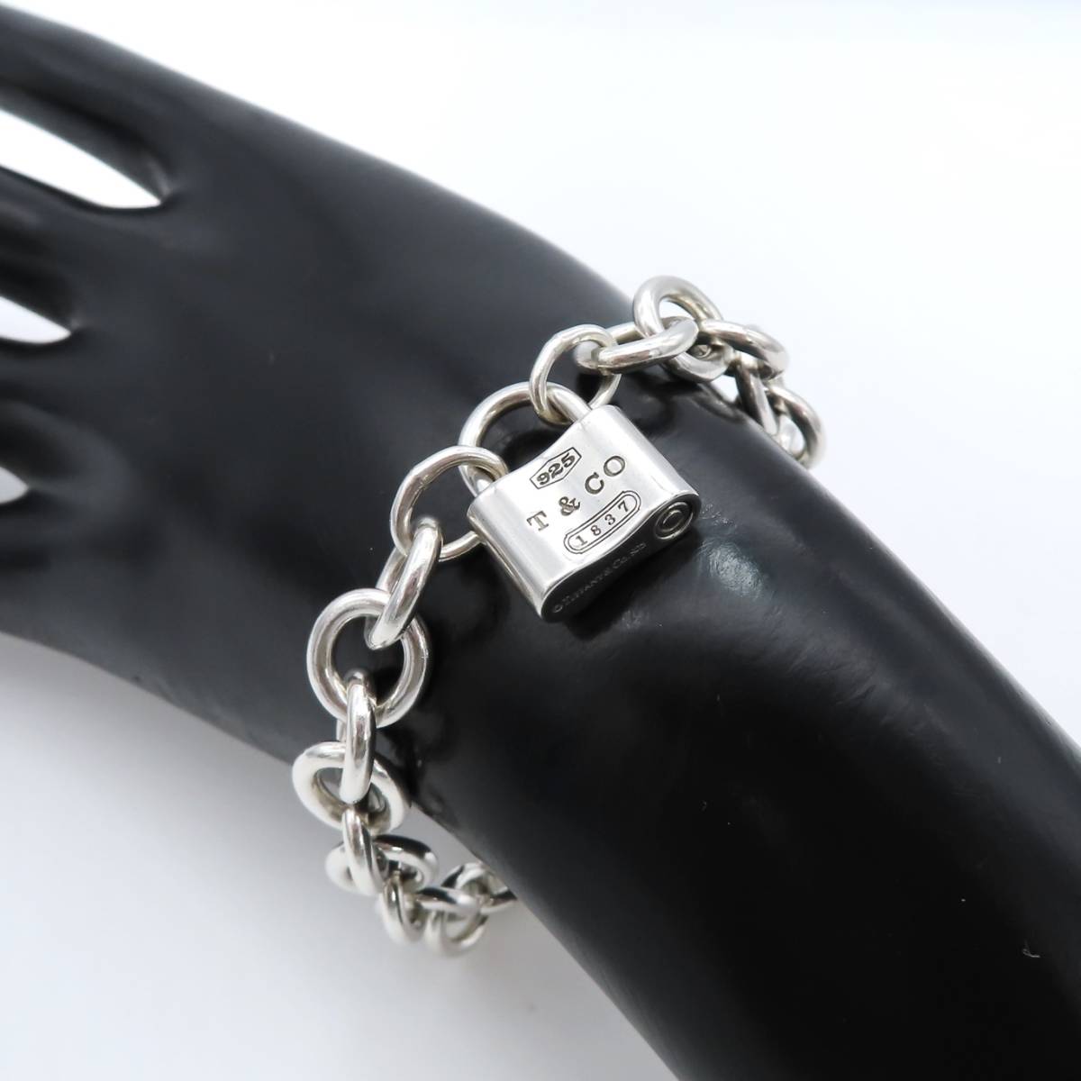 送料無料】 美品 Tiffany&Co. ティファニー カデナ ロック ドーナツ