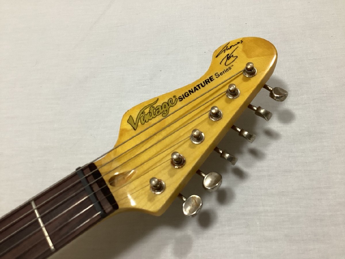 Vintage V6MRHDX Thomas Blug Signature Electric Guitar Summer of love(ヴィンテージ ストラトタイプ)【イオンモール新発田店】_画像4