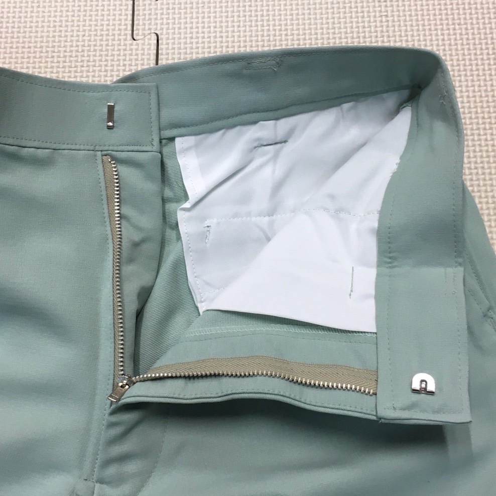 ( stock disposal ) new goods unused goods OLOD work pants size W79 / green / green / one tuck / through year / work clothes / work clothes / Work wear / uniform 