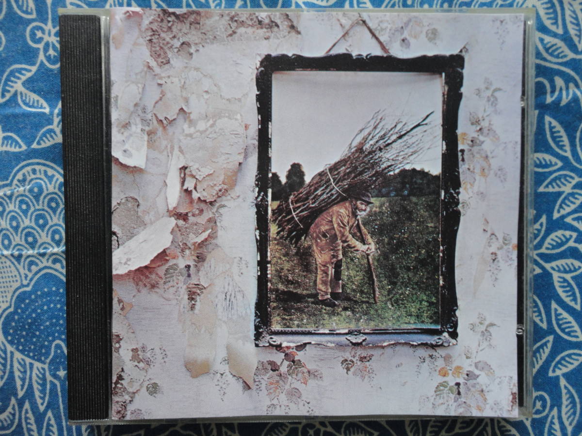 ◇レッド・ツェッペリン/ LED ZEPPELIN Ⅳ ※盤面きれいです。 ☆’71年4thアルバム☆不朽の名盤 ジミーペイジ ロバート・プラントの画像1