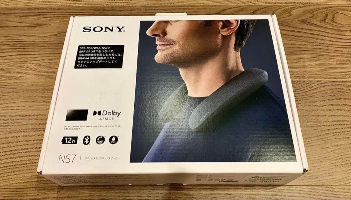 SONY ワイヤレス ネックバンドスピーカー SRSNS7｜PayPayフリマ