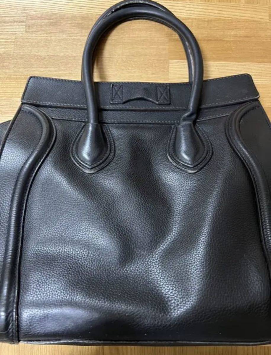 CELINE セリーヌ ミニショッパー ラゲージ バッグ バック_画像2