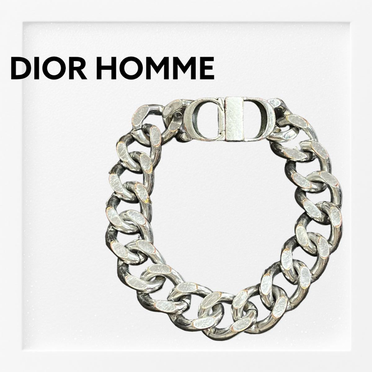 DIOR HOMME ディオールオム CD ICON CDアイコン チェーンリンク