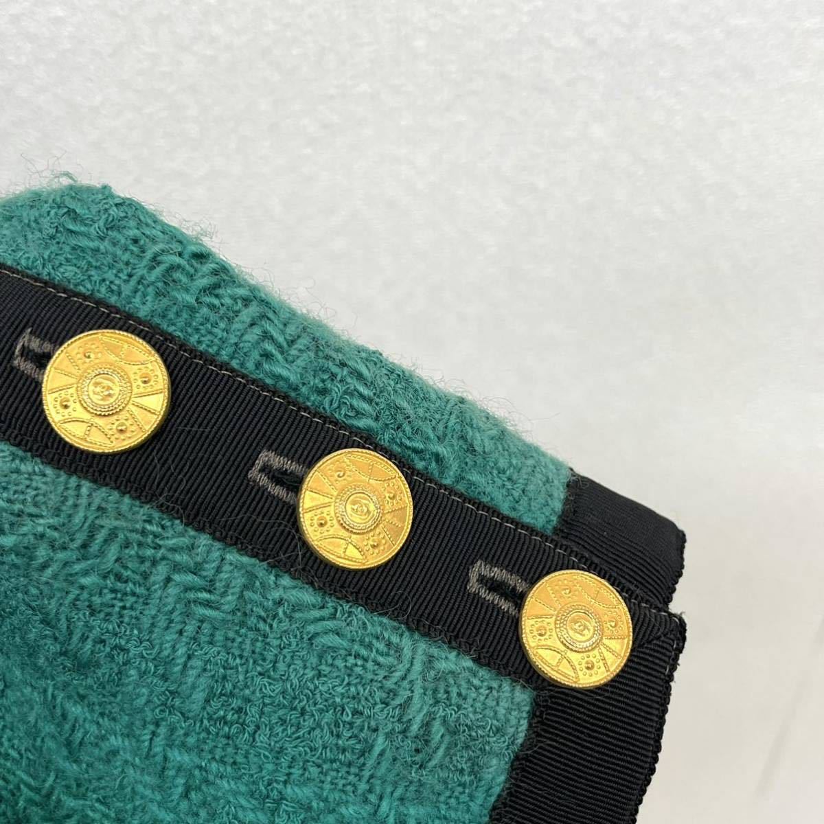 高級 CHANEL シャネル ヴィンテージ 手書きタグ COCO ココボタン