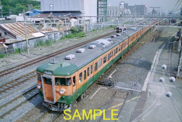 ☆90～10年代鉄道10jpgCD[113系大垣車R27編成その3(東海道線熱田駅)]☆_DP3121