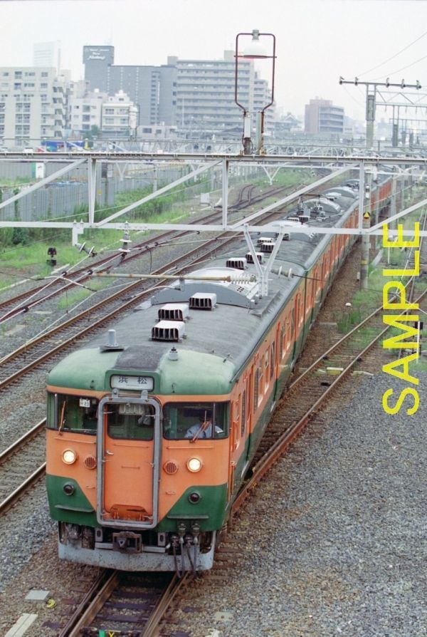 ☆90～10年代鉄道9jpgCD[113系大垣車R23編成その3(東海道線熱田駅)]☆_DP2464