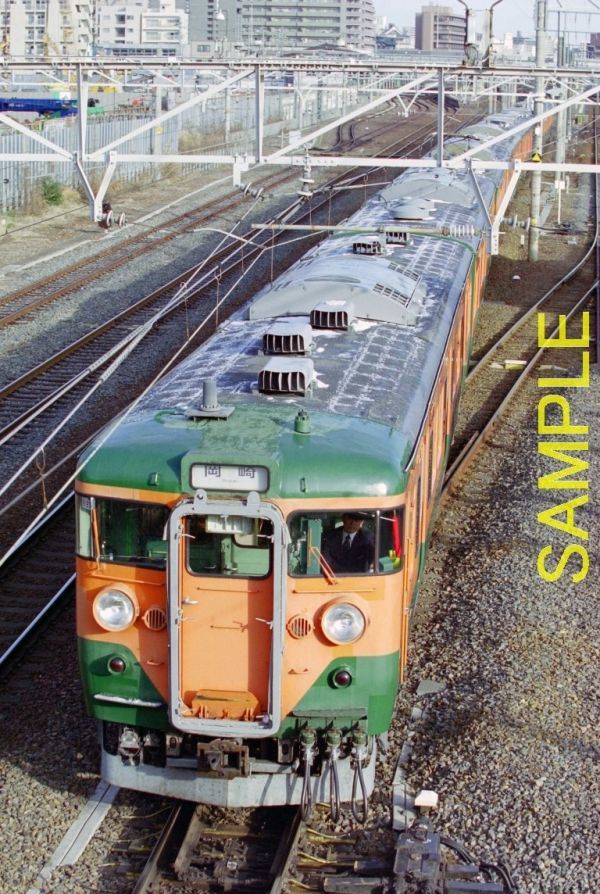 ☆90～10年代鉄道10jpgCD[113系大垣車R27編成その3(東海道線熱田駅)]☆_DP10445