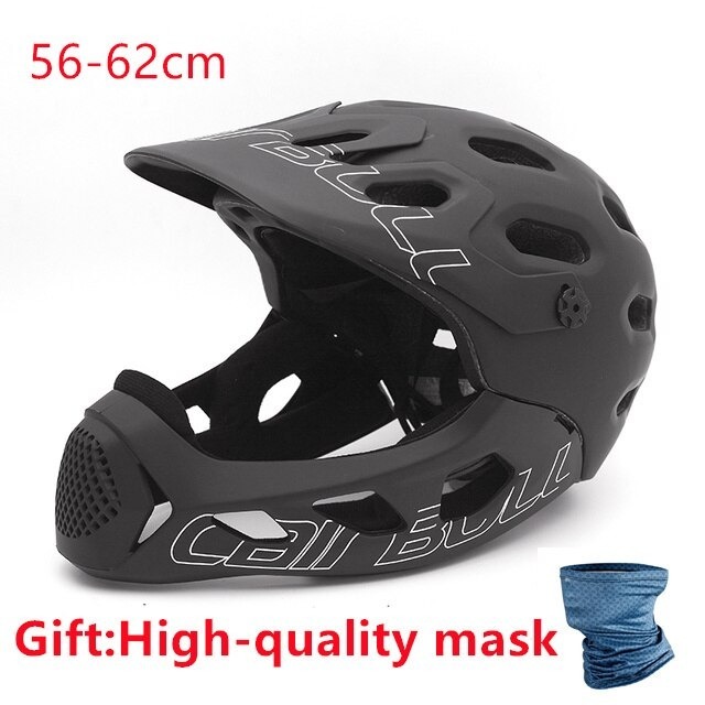 自転車 ヘルメット オフロード マウンテンロードバイク フルフェイスヘルメット ダウンヒル サイクリングヘルメット A2341